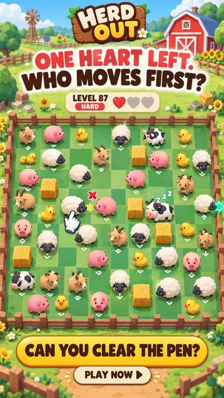 herd out screen shot 4